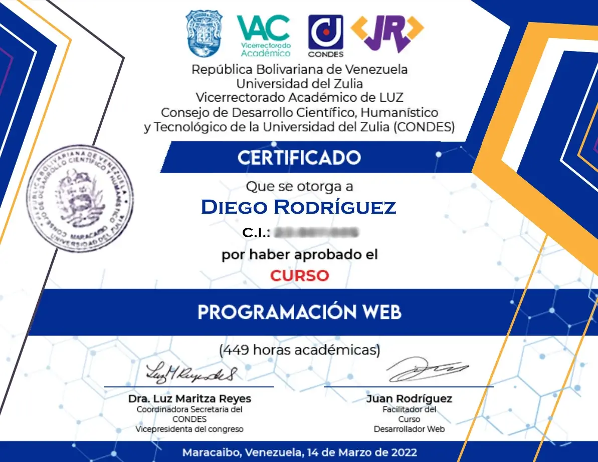 Certificación 1